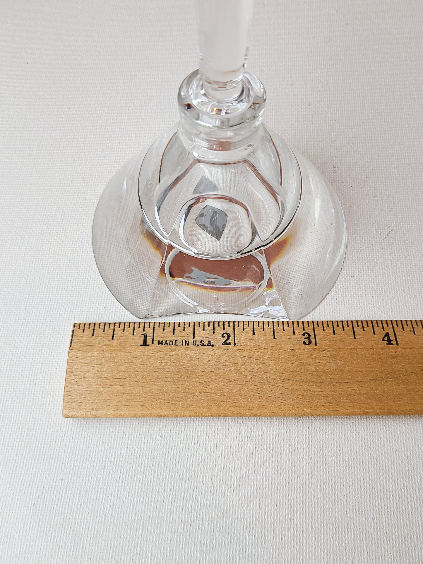 Slovenia Crystal Perfume Bottle, Vintage