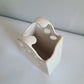 Leung Geometric Contemporary Porcelain Vase