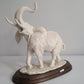 Florence Giuseppe Armani White Ceramic Elephant Figurine