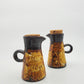 Rustic Pottery Small Pitchers & Corks