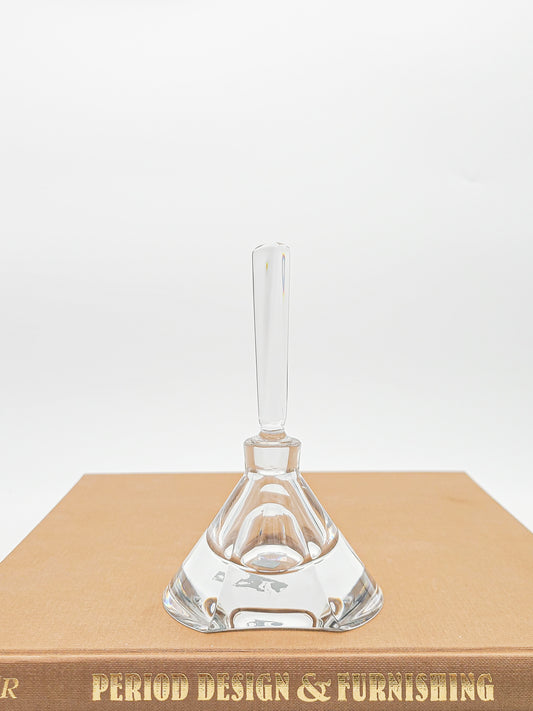 Slovenia Crystal Perfume Bottle, Vintage