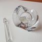 Slovenia Crystal Perfume Bottle, Vintage