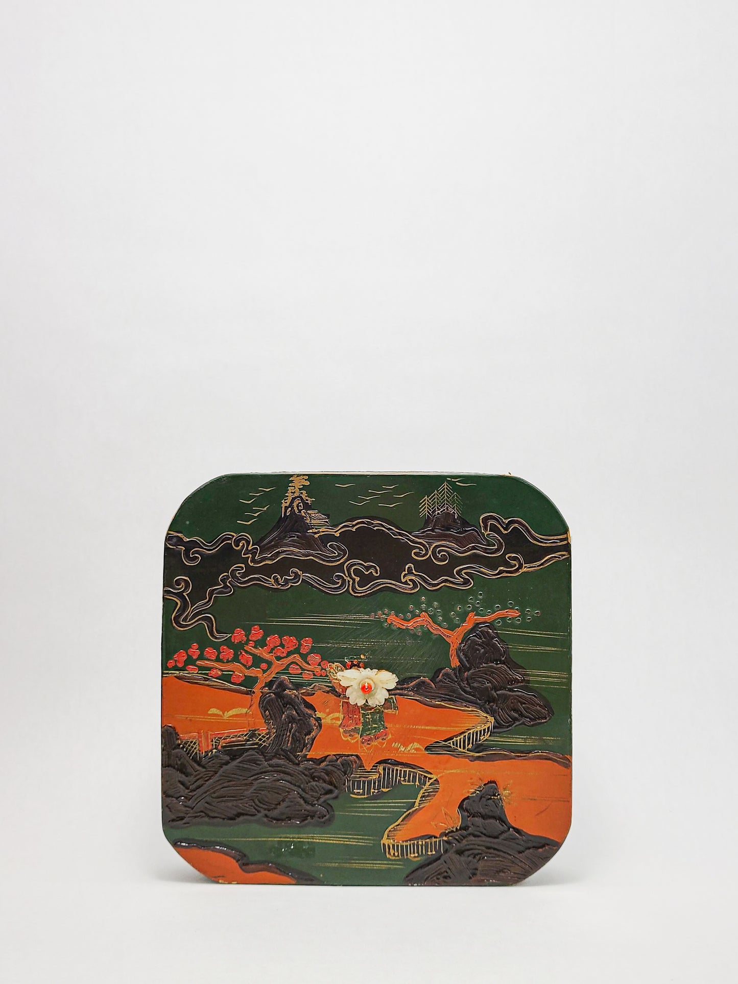 Japanese Compartmented Tray Set