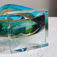 Murano Spiral Glass Sculpture Paperweight