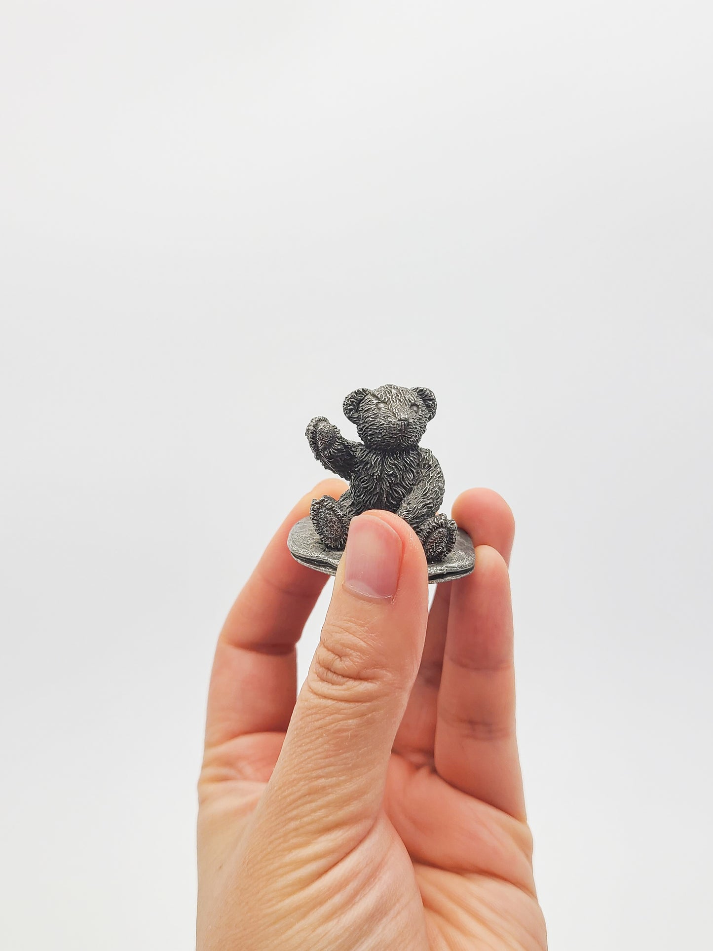 Pewter Bear Figurine